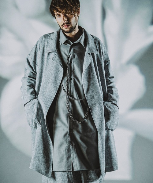 ラフシモンズ 98AW Radioactivity期 チェスターコート グレー ラフシモンズ 98AW Radioactivity期 チェスターコート グレー