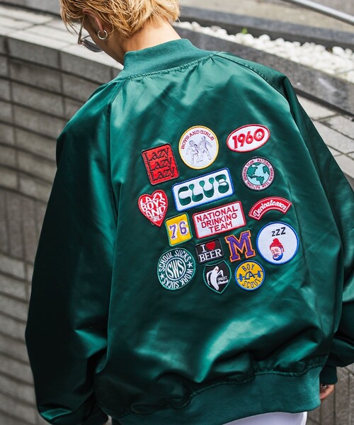 FREAK'S STORE（フリークスストア） スタジャン SMALL ネイビー メンズ