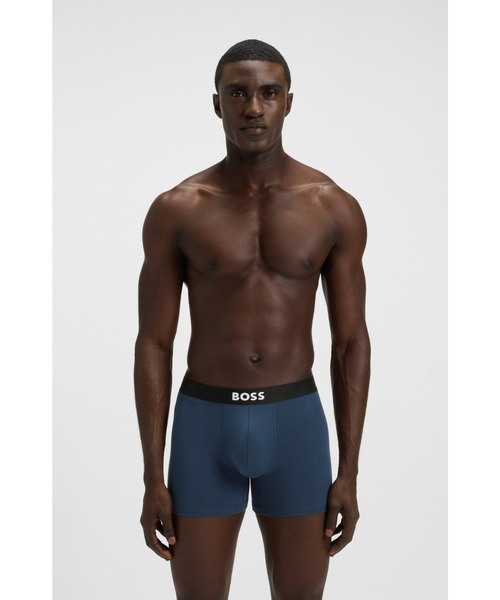BOSS（HUGO BOSS） ボクサーパンツ ロングボクサーパンツ3枚セット