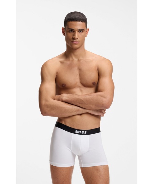 BOSS（HUGO BOSS） ボクサーパンツ ロングボクサーパンツ3枚セット