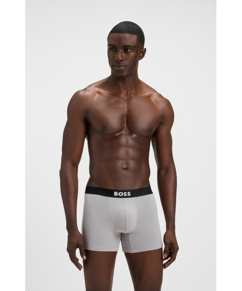 BOSS（HUGO BOSS） ボクサーパンツ ロングボクサーパンツ3枚セット