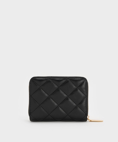 CHARLES ＆ KEITH（チャールズ&キース） 財布 Alva アルヴァ キルト 