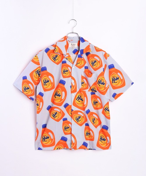 ヴィンテージ ペイズリー オープンカラーシャツ 総柄 レトロ デザイン シャツ クリックポスト198円も可】(USED) 90s PoloRalphlauren ポロ