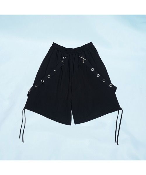 ハウルズ　じゃらじゃらサスペンダーしょーつ Hauls パンツ じゃらじゃらサスペンダーしょーつ レディース