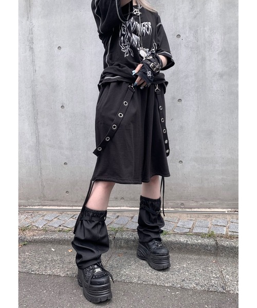 hauls はうるず じゃらじゃらサスペンダーショーツ Hauls パンツ じゃらじゃらサスペンダーしょーつ レディース