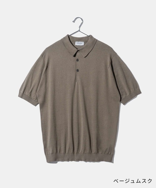 JOHN SMEDLEY ポロシャツ REID ジョンスメドレー 半袖コットン