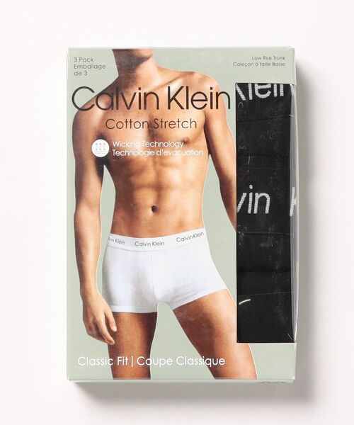   Low Rise Trunk　M ブラック 新品未使用 Calvin Klein 訳あり カルバンクライン メンズ ボクサーパンツ