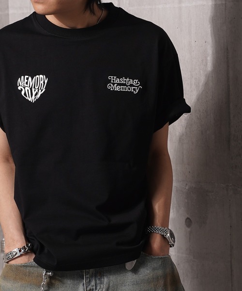 まあぶん　BEATING HEART 半袖Tシャツ 2枚セット コムデギャルソン Tシャツ メンズ 半袖 PLAY RED HEART S/S TEE