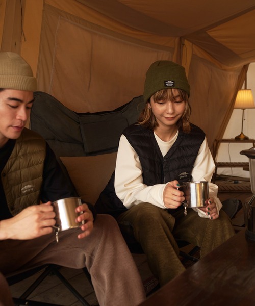 OUTDOOR PRODUCTS 「OUTDOOR APPAREL」 ダウンベスト X-LARGE オリーブ