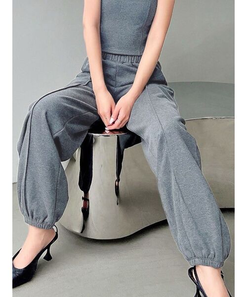 RESEXXY（リゼクシー） スウェットパンツ ジャージ ピンタック