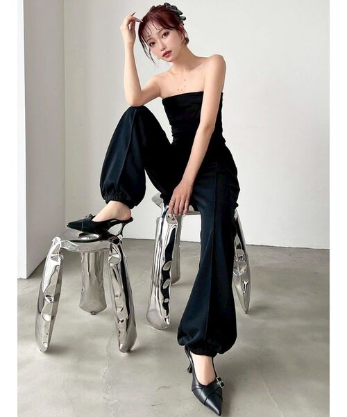 RESEXXY（リゼクシー） スウェットパンツ ジャージ ピンタック