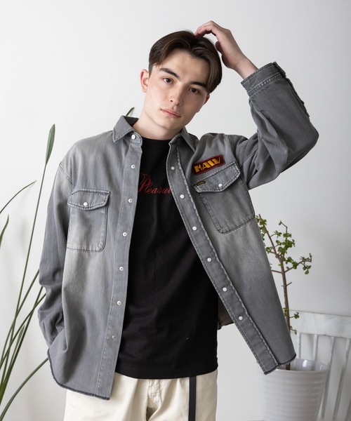 ブラウス シャツ Liberaiders/リベレイダース REMAKE DENIM SHIRT デニムシャツ レディース