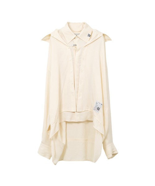 ブラウス シャツ Double Layered Shirt レディース