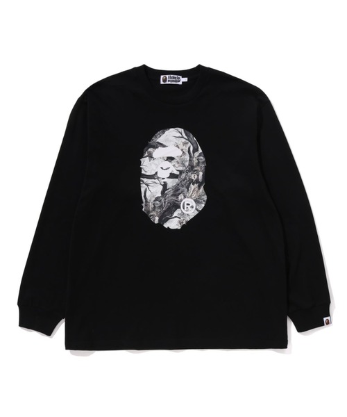 【BAPE】TREE EDGE CAMO RELAXED FIT LS TEE 要在庫確認 A BATHING APE® Tree Edge Camo Relaxed Fit Ls Tee | Bape