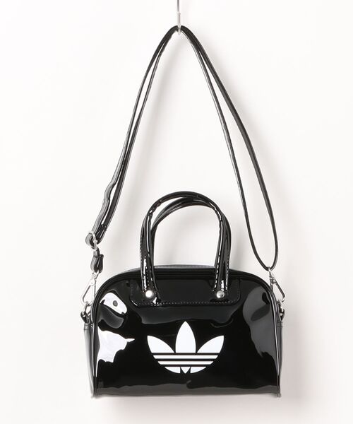 【ADIDAS ウェア】 アディダス W PU SHOULDERBAG BLACK 国内発送 adidas ウエストポーチ ADIDAS ウェア アディダス U AC