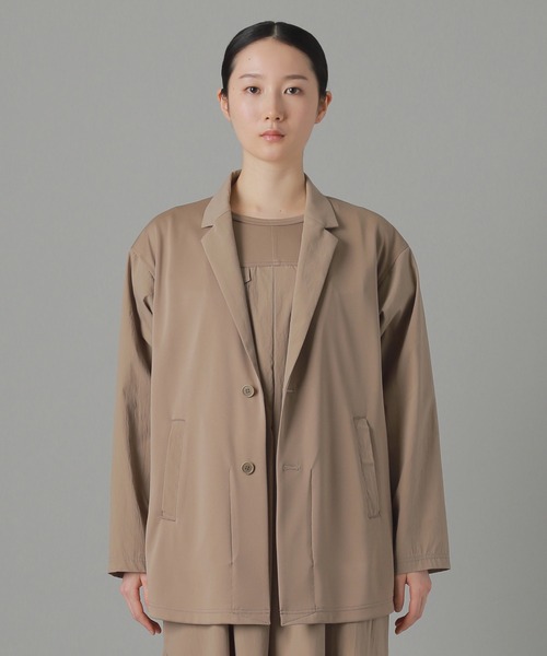 ZUCCa（ズッカ） ジャケット テーラードジャケット ドッキングスムース