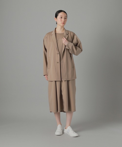極美品 CABANE de ZUCCA ドッキング テーラード ライダースJKT ZUCCa（ズッカ） ジャケット テーラードジャケット ドッキングスムース