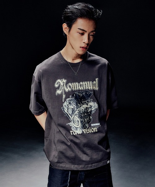 NOMANUAL（ノーマニュアル） tシャツ 「NOMANUAL /ノーマニュアル」NM 