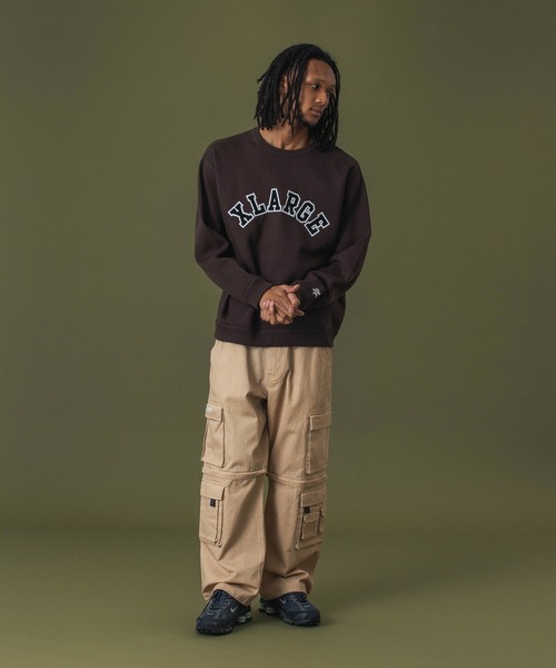 XLARGE（エクストラ ラージ） セーター ニット ARCH LOGO CREWNECK
