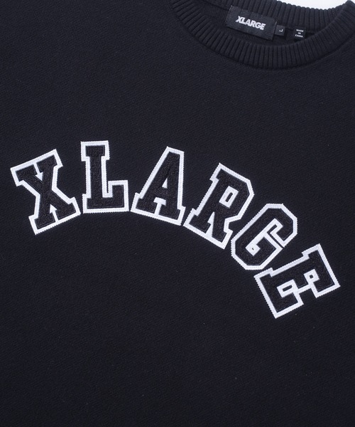 XLARGE（エクストラ ラージ） セーター ニット ARCH LOGO CREWNECK