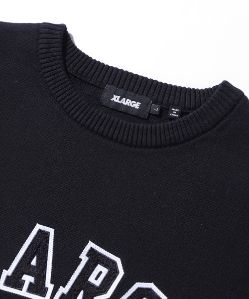 XLARGE（エクストラ ラージ） セーター ニット ARCH LOGO CREWNECK