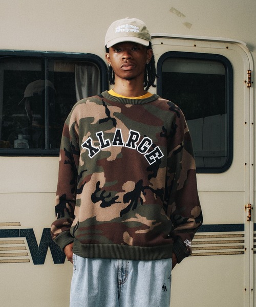ARCH LOGO CREWNECK SWEAT サイズL XLARGE（エクストラ ラージ） セーター ニット ARCH LOGO CREWNECK