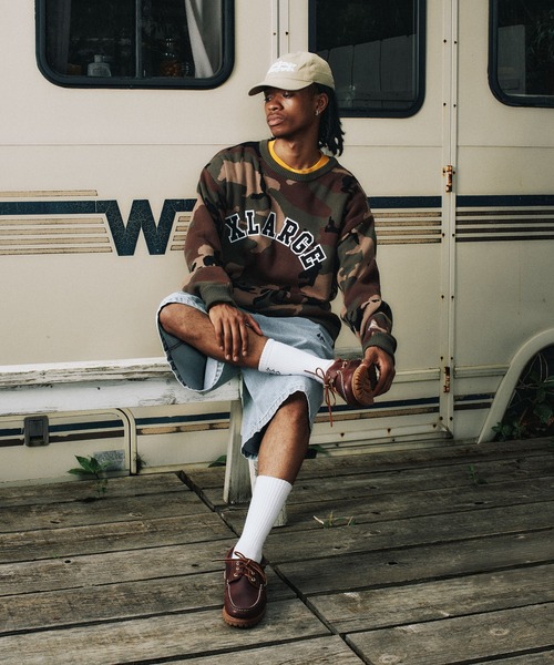 XLARGE（エクストラ ラージ） セーター ニット ARCH LOGO CREWNECK