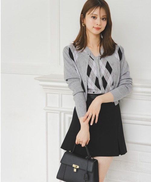 SNIDEL（スナイデル） スカート ベルト付きボックスミニスカショ