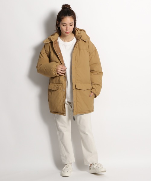 niko and…（ニコアンド） ダウンジャケット 3 ネイビー レディース