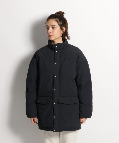 新品未使用　タグ付き　niko and…ブラックダウンジャケット niko and…（ニコアンド） ダウンジャケット 3 ネイビー レディース