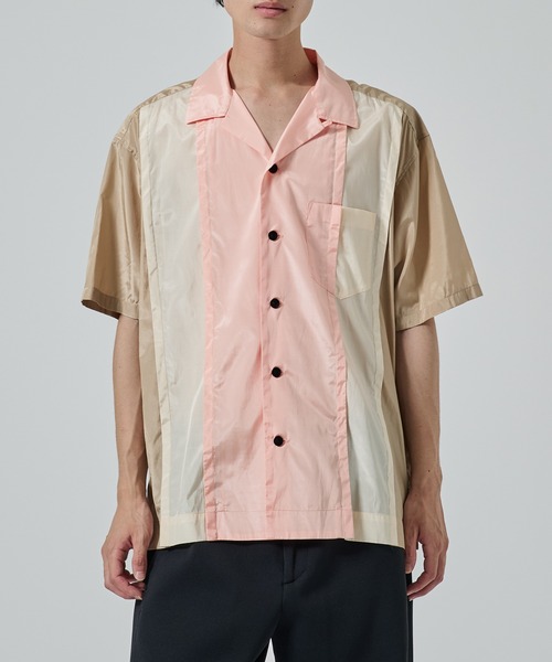 TOGA VIRILIS シャツ 「TOGA VIRILIS」Polyester cotton taffeta