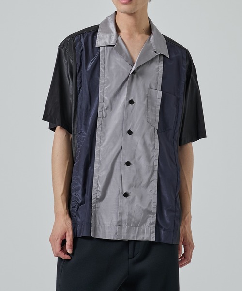 TOGA VIRILIS シャツ 「TOGA VIRILIS」Polyester cotton taffeta