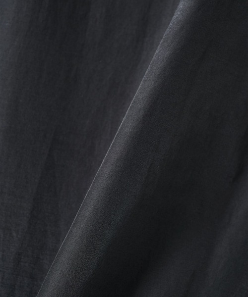 シャツ 「TOGA VIRILIS」Polyester cotton taffeta S/S shirt メンズ
