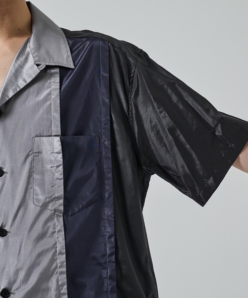 TOGA VIRILIS シャツ 「TOGA VIRILIS」Polyester cotton taffeta