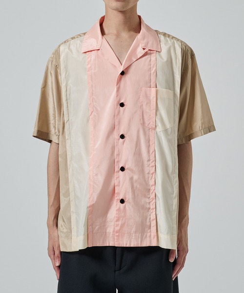 TOGA VIRILIS シャツ 「TOGA VIRILIS」Polyester cotton taffeta