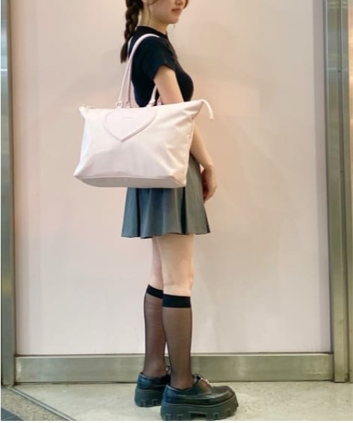 サマンサベガ（Samantha Vega ）/フロントハートナイロントートバッグ Samantha Vega（サマンサベガ） トートバッグ フロントハートナイロン