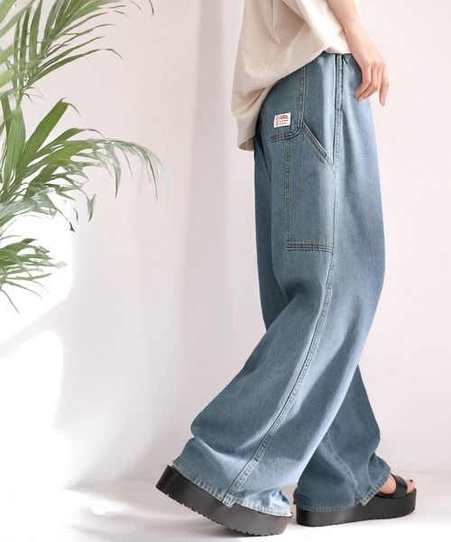 「Java」 デニムパンツ MEDIUM グリーン レディース_画像9