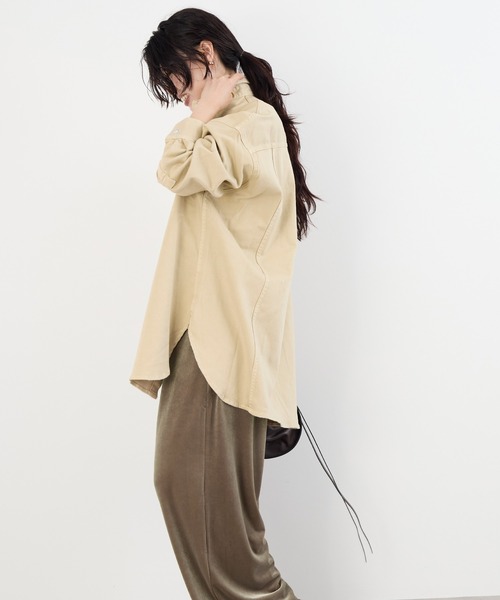 プラージュ   ヘルシーデニム  ビッグシャツ Plage(プラージュ)の「【Healthy denim/ヘルシーデニム】BLUE BIG
