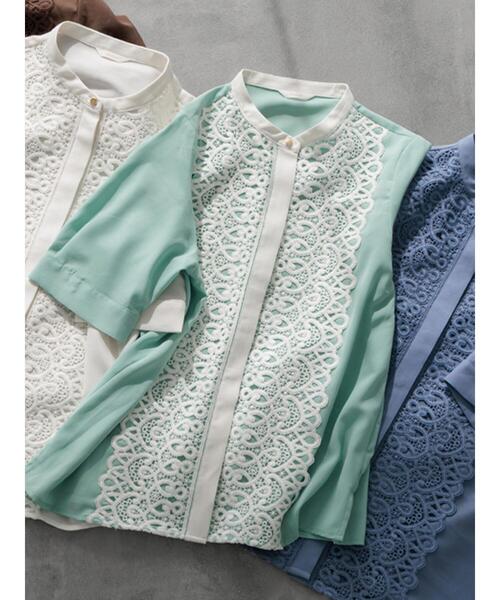 Te chichi（テチチ） ブラウス シャツ 「WEB限定カラーあり」フロント