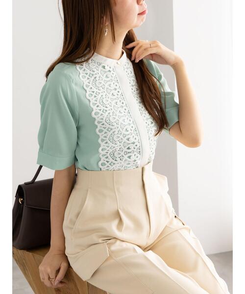 Te chichi（テチチ） ブラウス シャツ 「WEB限定カラーあり」フロント