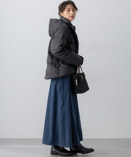 23区（ニジュウサンク） スカート 「Oggi11月号掲載/洗える」コットン