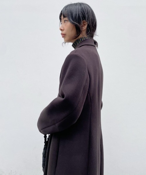 STUDIOUS（ステュディオス） チェスターコート 1 ブラウン レディース