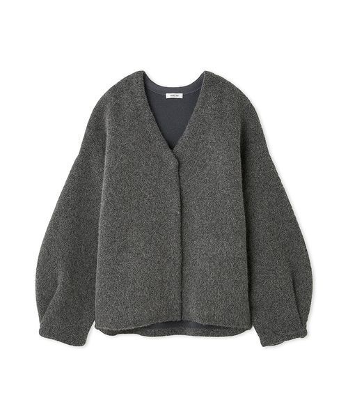 FRAY I.D（フレイ・アイディー） カーディガン ダブルフェイスラクーン