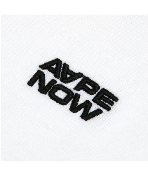 「AAPE BY A BATHING APE」 半袖ポロシャツ LARGE ダークグリーン メンズ_画像5