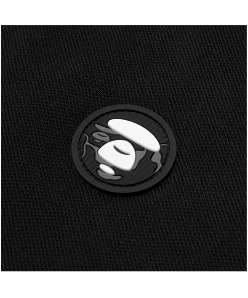 「AAPE BY A BATHING APE」 半袖ポロシャツ LARGE ダークグリーン メンズ_画像8