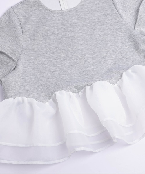 「SUGAR BISKET」 「La-gemme」半袖カットソー フリー ホワイト レディース_画像2