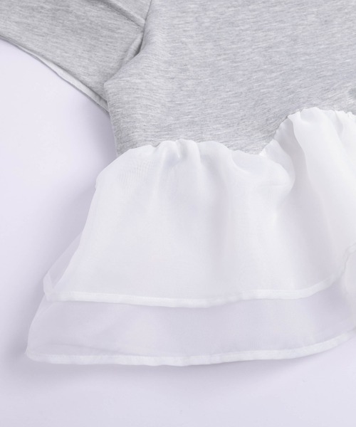 「SUGAR BISKET」 「La-gemme」半袖カットソー フリー ホワイト レディース_画像3