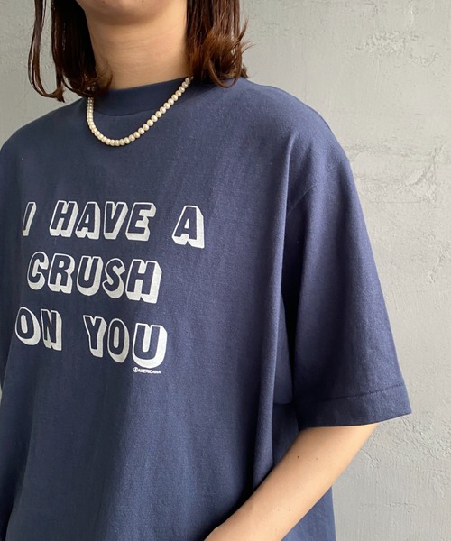 「AMERICANA」 半袖Tシャツ ONE SIZE キナリ レディース_画像9