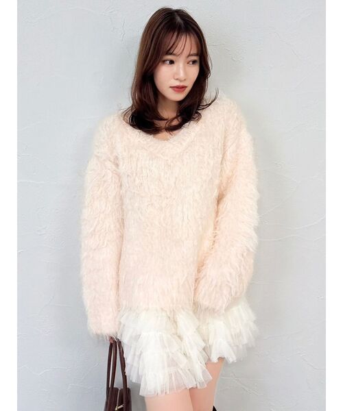 dazzlin（ダズリン） ニット セーター 「WEB限定カラーあり」リップル