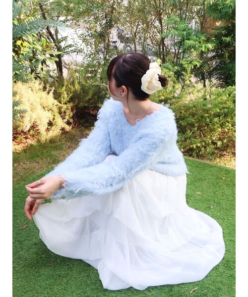 dazzlin（ダズリン） ニット セーター 「WEB限定カラーあり」リップル